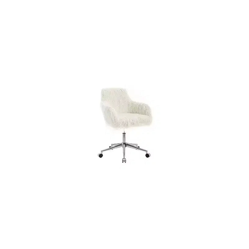 HomeStock 47 in.H Adjustable Height Black Faux Leather Seat Material with Nailhead Trim Executive Office Chairs