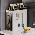 Plastic Kitchen Storage Rack - Multifunctional Home Desktop Storage Cabinet, Drawer-Style Storage, Gap Cabinet