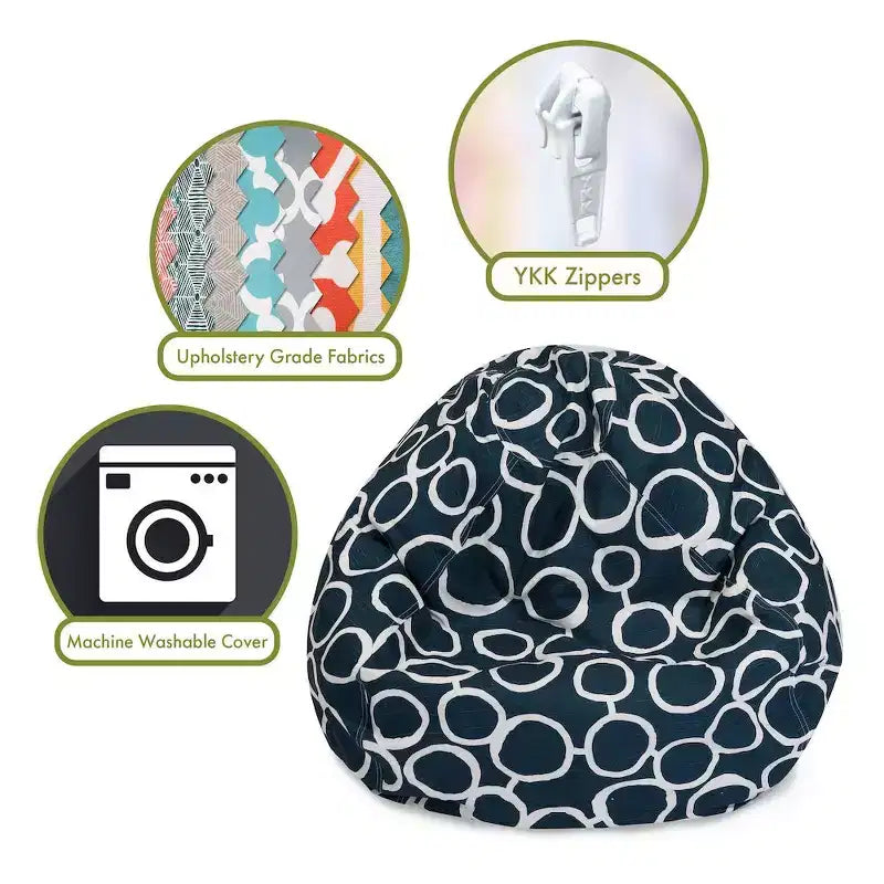 Majestic Home Goods Small Bean Bag Fusion