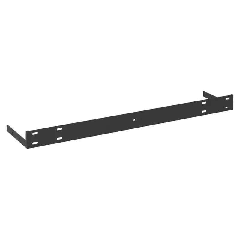 Wall Shelf Set of 2 Oak and white Honeycomb MDF 23.6x9.3x1.5 in